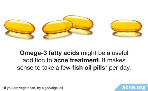 omega 3 supplements acne